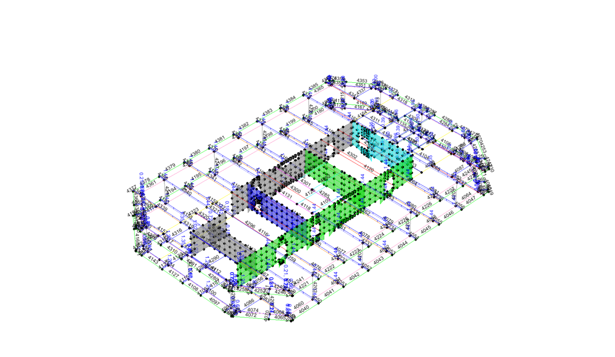 Torre de Cristal - Cargas